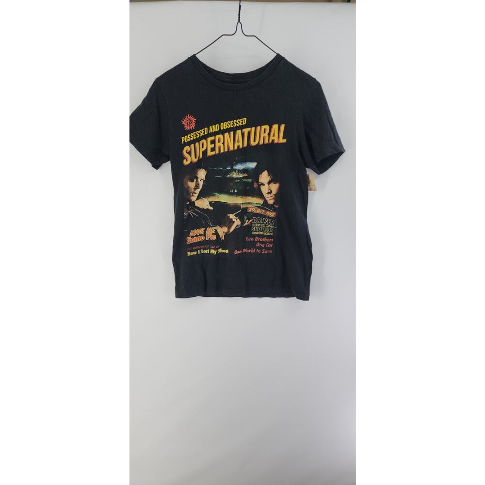 Hot Topic Supernatural Possessed Obsessed Licensed Graphic Tee Size S